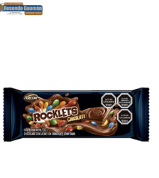 Chocolates Rocklets Tableta 100G Arcor