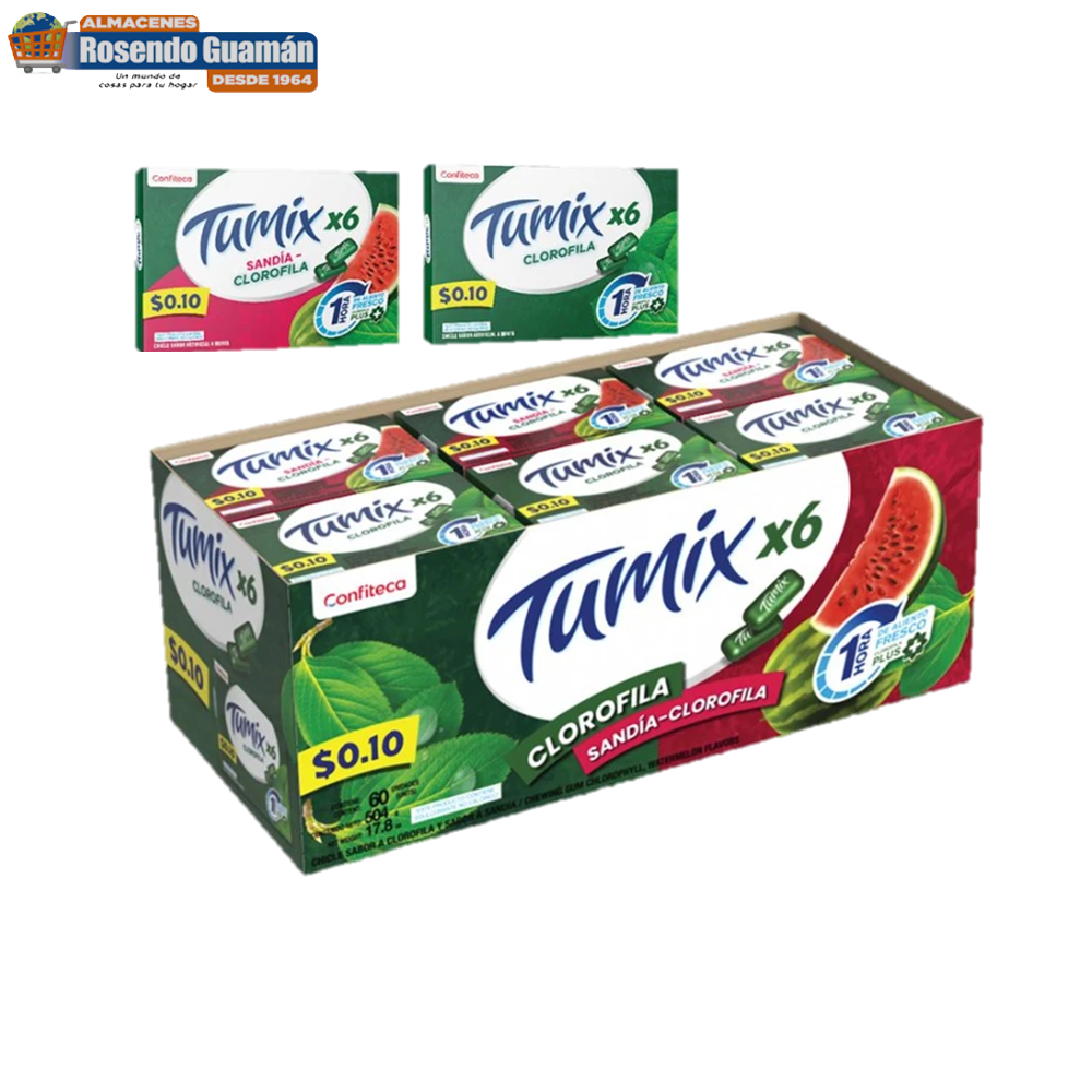Chicles Tumix 60 Surtido Confiteca
