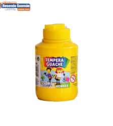 Tempera Acrilex 250Ml Guache Amarillo 505