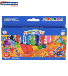 Plastilina Triplus Aprendo 12U Tri Ref:T-12 Artelina