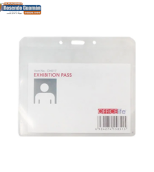 Porta Credencial Horizontal Mica + Cordon Ref:Ap-8031