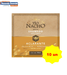 Shampoo Tio Nacho Tira 18Ml*10U Aclarante