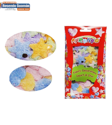 Aplique Deco Corazon/Estrella 3D 60U Ref:My-Fd-01 Aprendo