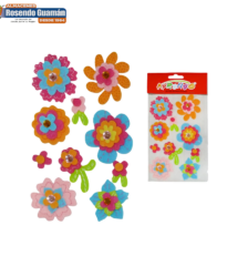 Fomix 3D Adhesivo Flores 3D Ref:Flt20037 Aprendo