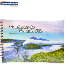 Cuaderno Espiral 3*20 Croquis 30H Inpapel