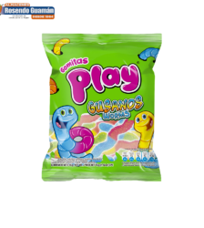 Gomitas Play Gusanos Aireados funda de 100U