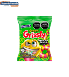 Gomitas Grissly 80G Gusanos Acidos