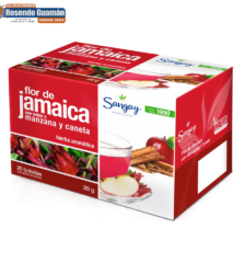 Té Sangay Jamaica y frutos rojos 20 fundita