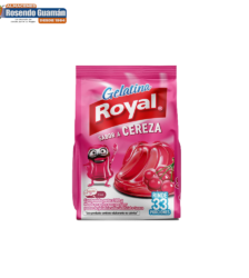 Gelatina Royal 380G Cereza