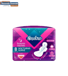 Toallas Nosotras Buenas Noches Tela 8U