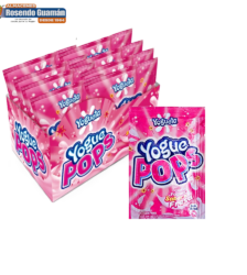 Caramelos Yogueta Pops Fresa 12U Aldor