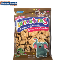 Galletas Zoologia Aniventuras Chocolate 380G