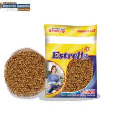 Estropajo Dorado Estrella