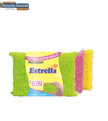 Esponja Multiusos Estrella 3U