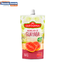 Mermelada 250G Doypack Guayaba Gustadina