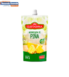 Mermelada 250G Doypack Piña Gustadina