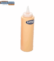 Frasco dispensador Salsa 300Ml Amarillo Umco