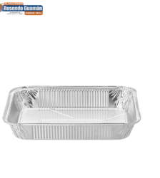 Bandeja Para Pavo Rectan Grande Aluminio Plastife