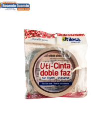 Cinta Doble Faz 18Mm*1.2Yd Transparente Utilesa B:424