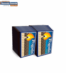 Fosforos Fogata 10U Madera