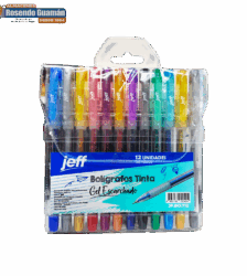 Esfero Escarchado 12U Jeff Ref:Jf.Bo.712