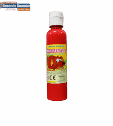 Tempera Parchesitos 250Ml Roja