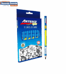 Lapiz 2B Jumbo Artesco Tri