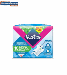 Toallas Nosotras Basicas Tela 10U