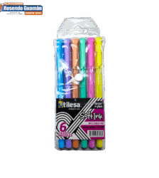 Esfero X-Plus Pasteles 06Uni Utilesa Ref:12006